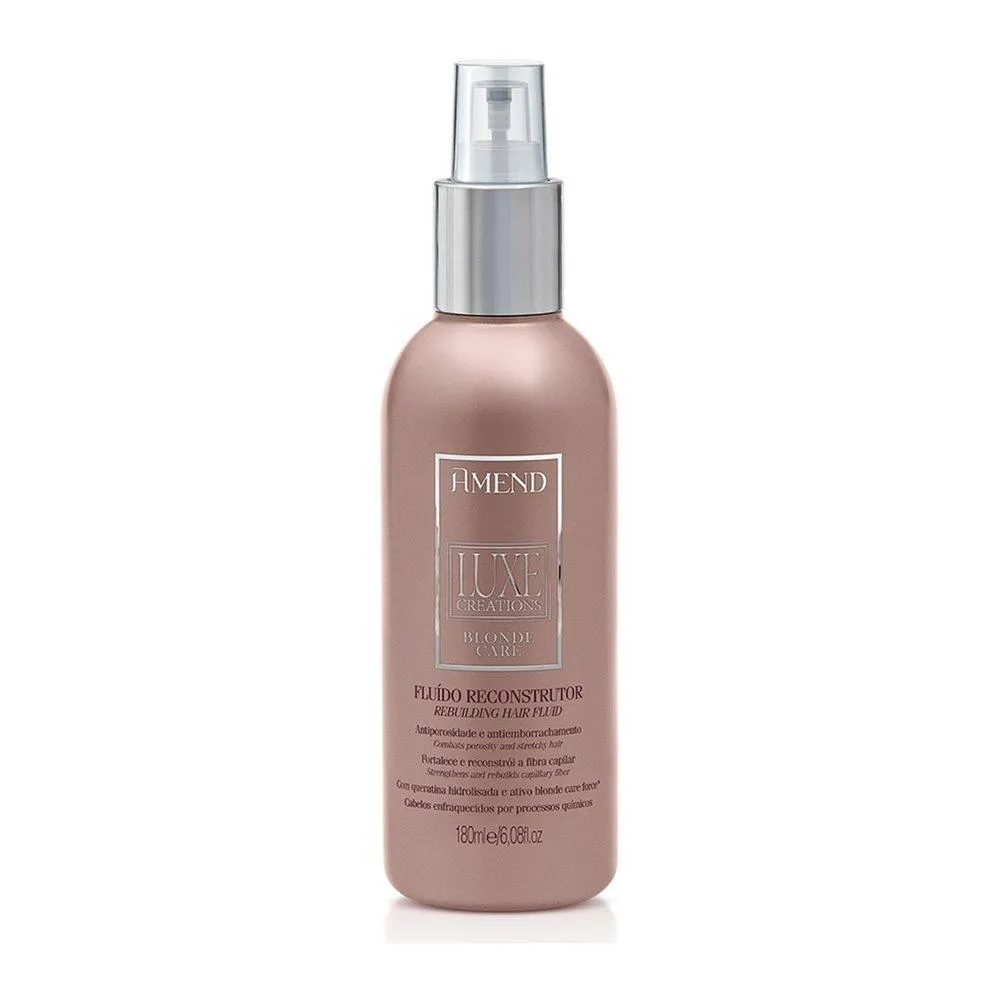 Fluído Amend Luxe Creations Blonde Care 180G