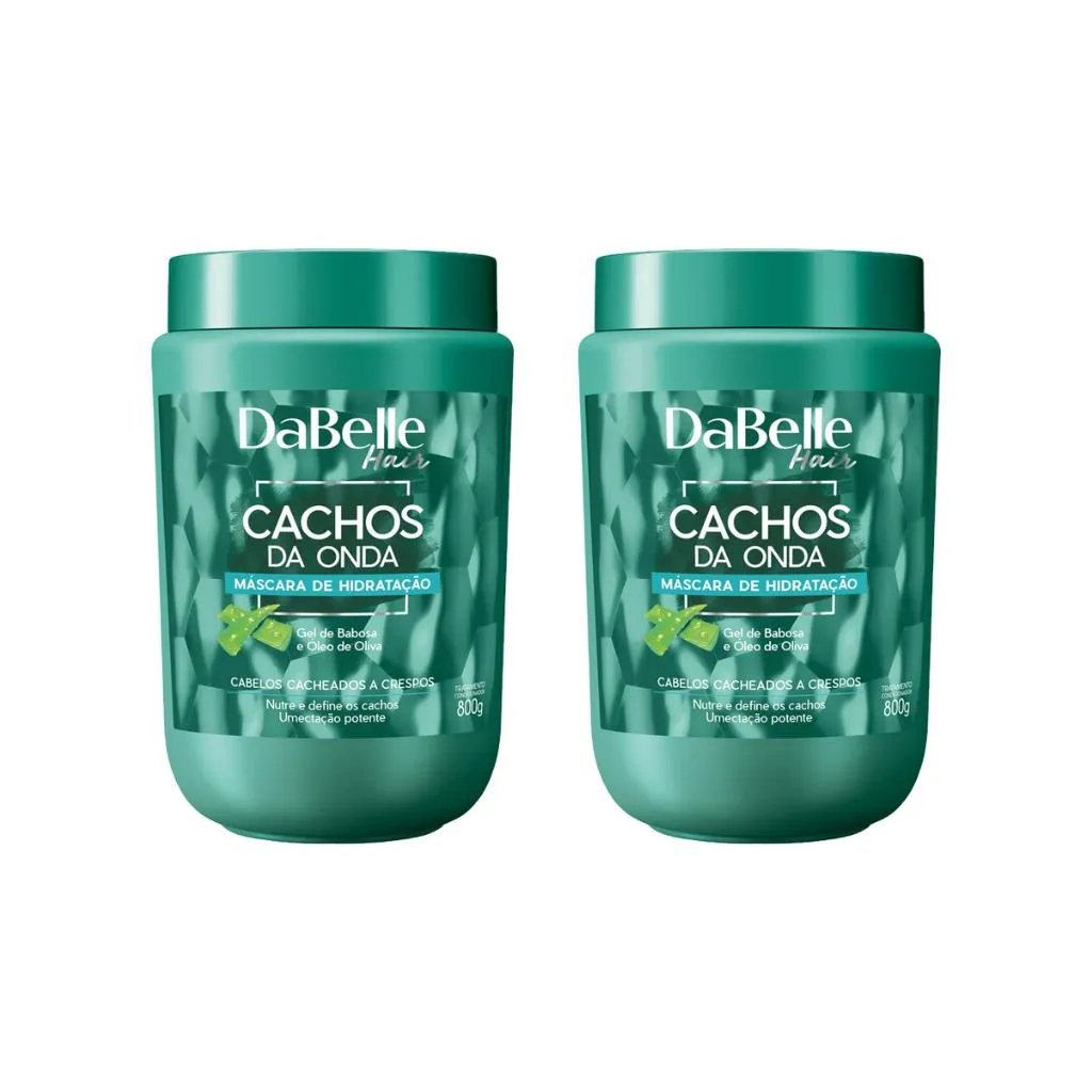 Mascara Dabelle 800g Cachos da Onda-Kit C/2un