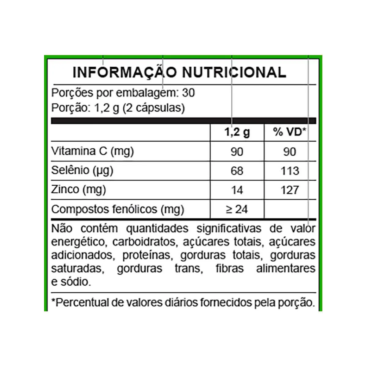 Extrato de Própolis + Vitamina C e Minerais Natz 60 Cápsulas