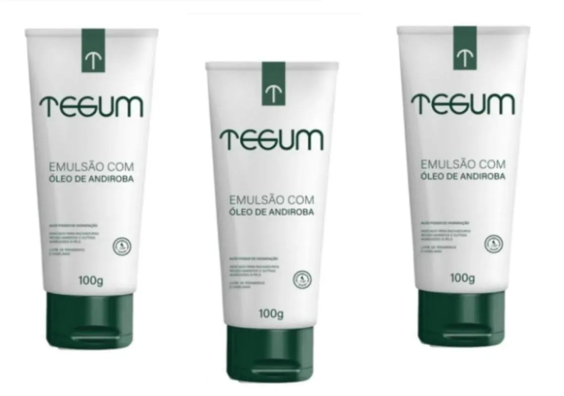 Tegum Kit C/3 Frascos 100gr Cada