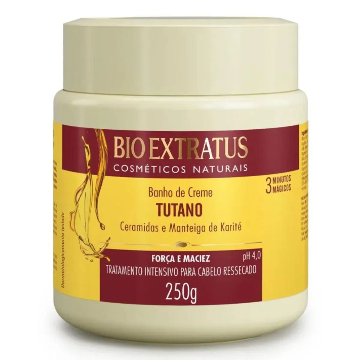 Banho De Creme Tutano Força E Maciez 250g - Bio Extratus