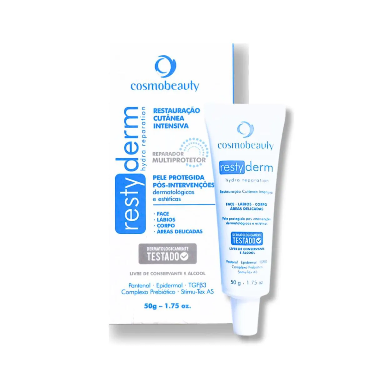Cosmobeauty Restyderm Máscara de Hidratação Facial 50g
