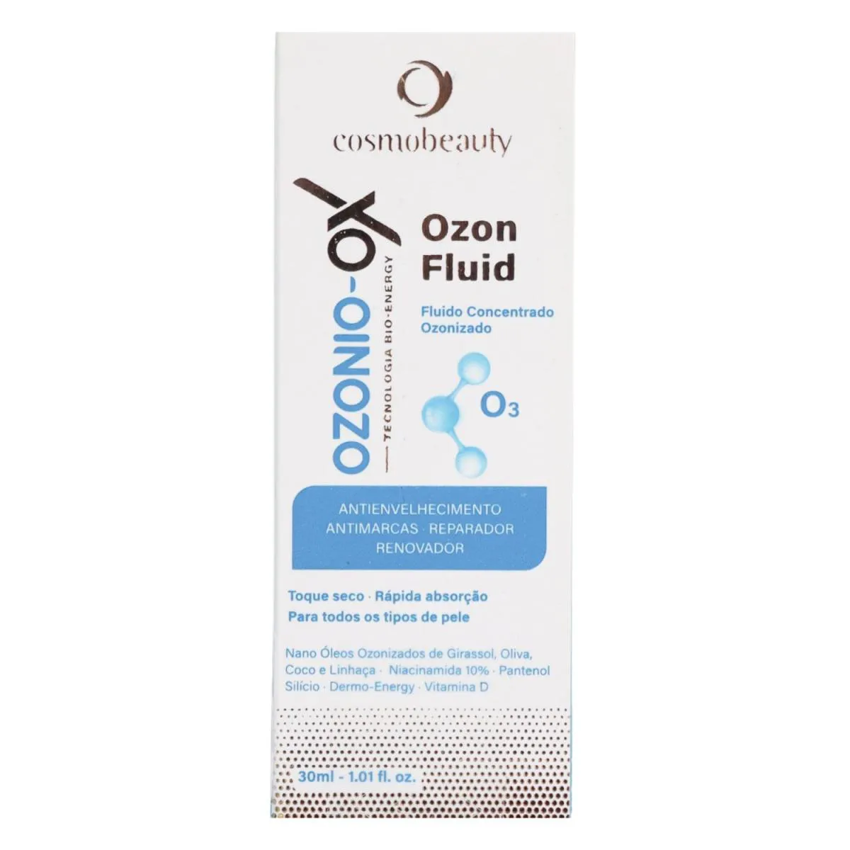 Cosmobeauty Ozon Fluid Fluido Concentrado Ozonizado 30ml