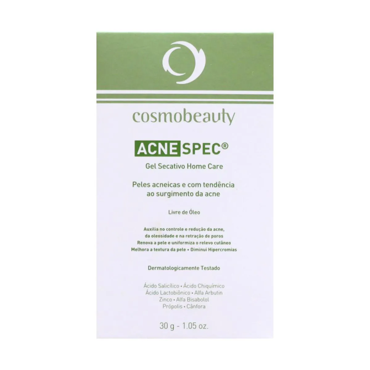Cosmobeauty Gel Secativo Acne Spec Peles Oleosas 30g