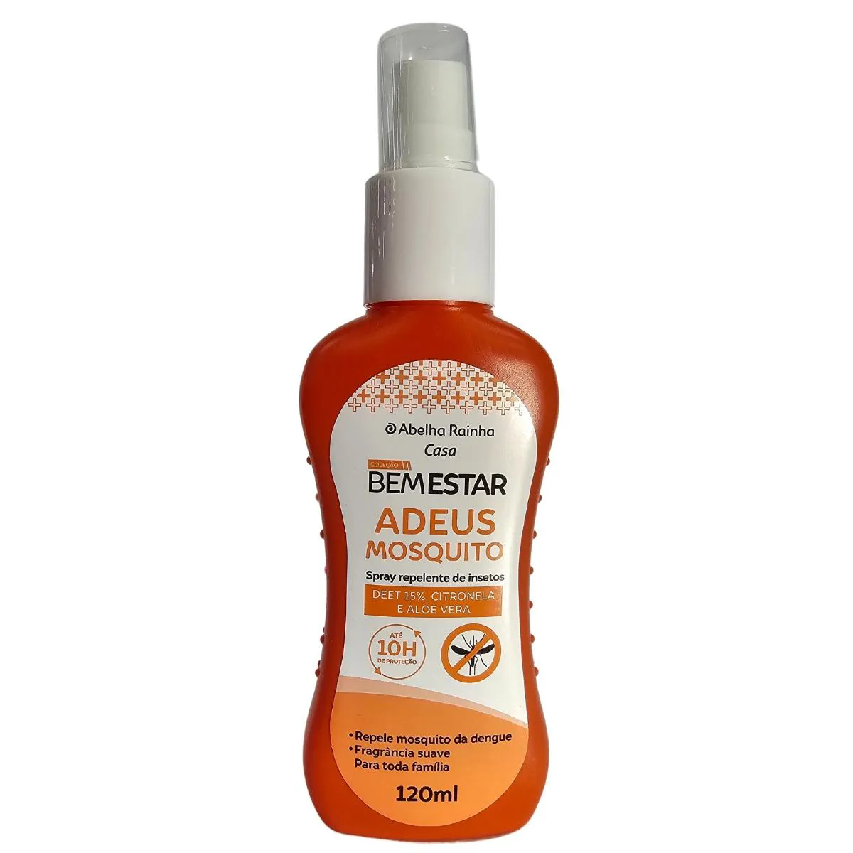 Repelente de Insetos Spray Adeus Mosquito Bem Estar Casa Abelha Rainha 120ml