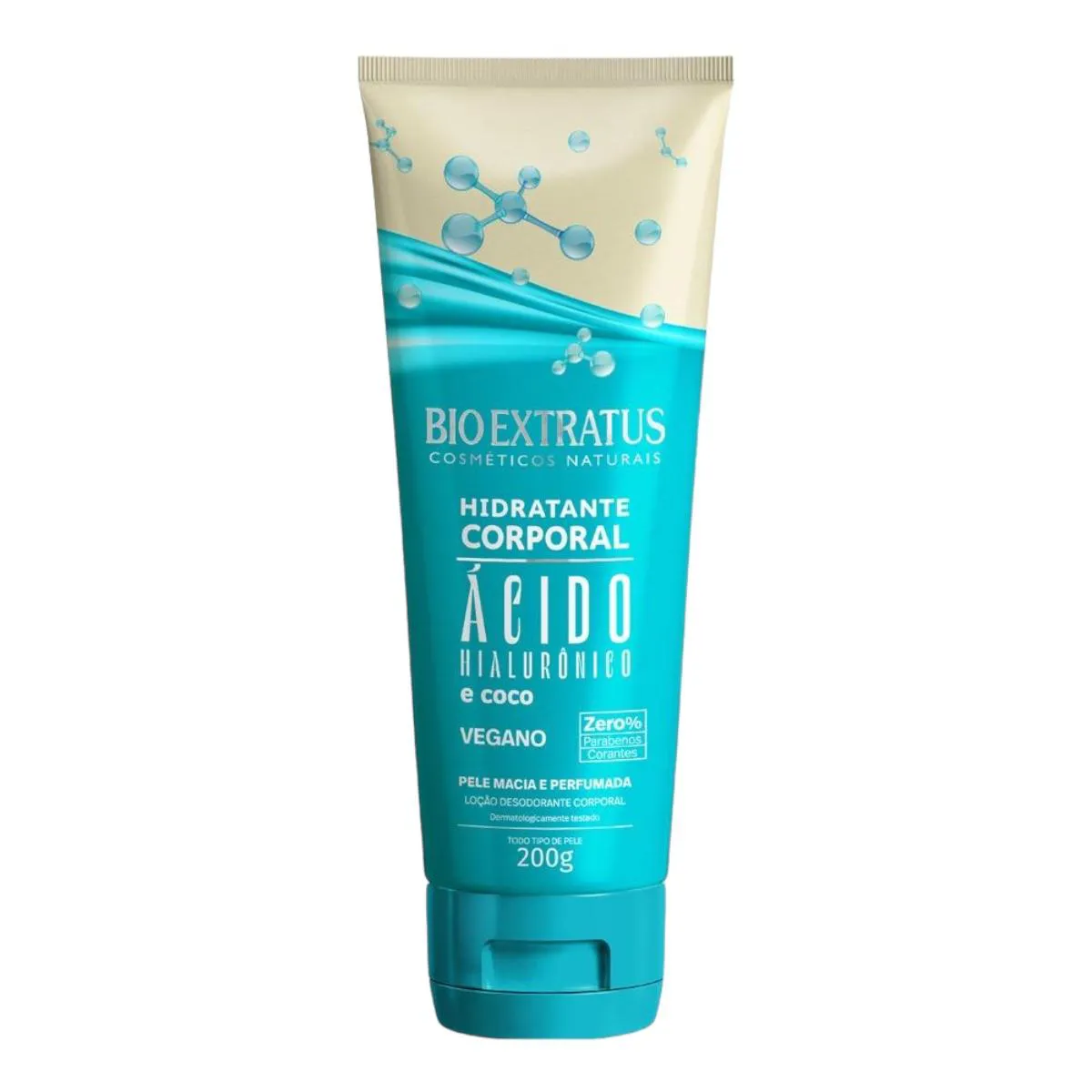 Hidratante Corporal Ácido Hialurônico Bio Extratus 200G