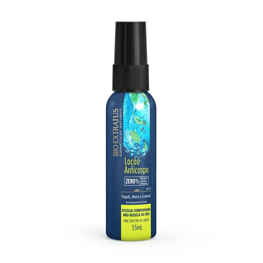 Loção Anti Caspa, Tratamento, Limpeza e Hidratação 55Ml