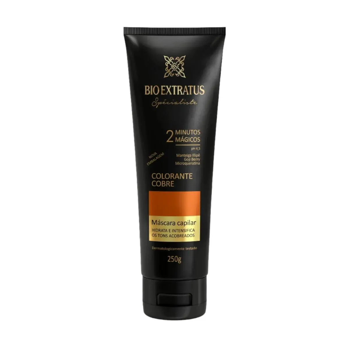 Mascara Colorante Cobre Reaviva A Cor e Trata 250 Gr