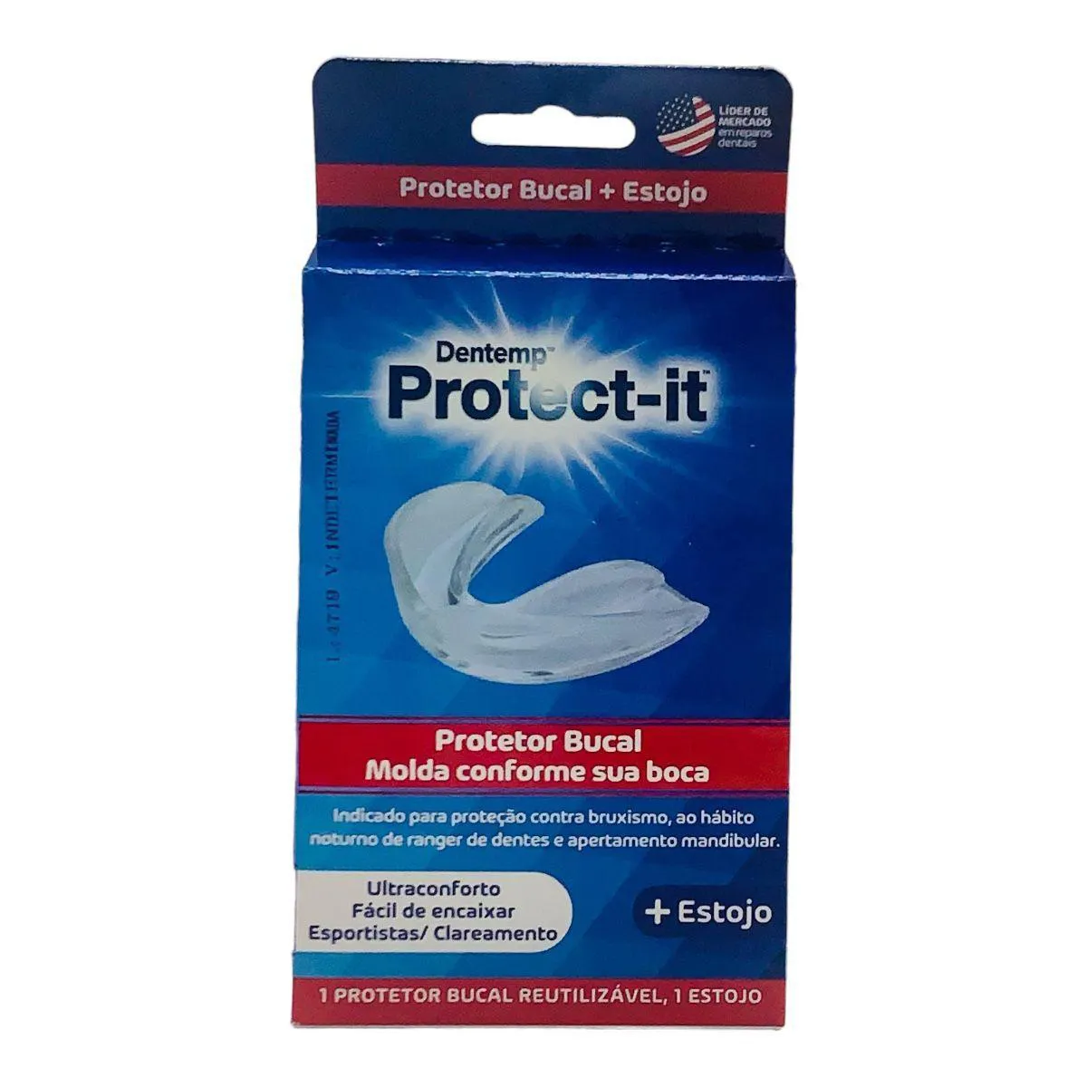 Protetor Bucal Anti Bruxismo Protect It 1un
