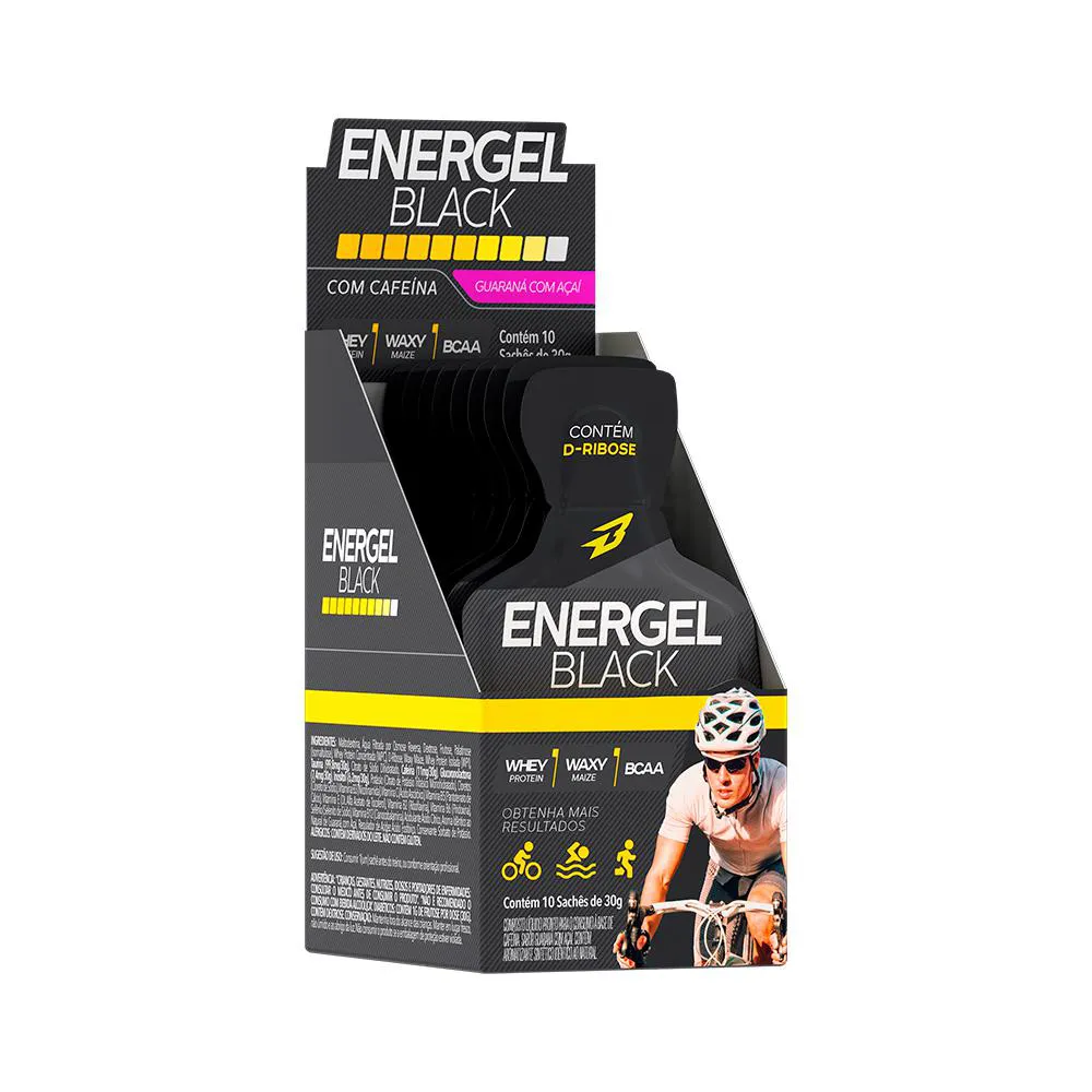 Energel Black Caixa Fechada Guaraná com Açaí
