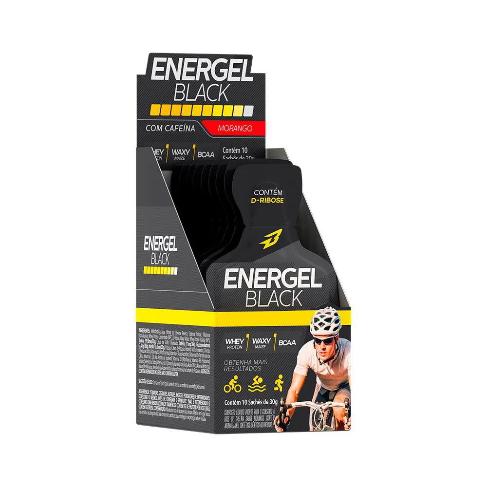 Energel Black Caixa Fechada Morango
