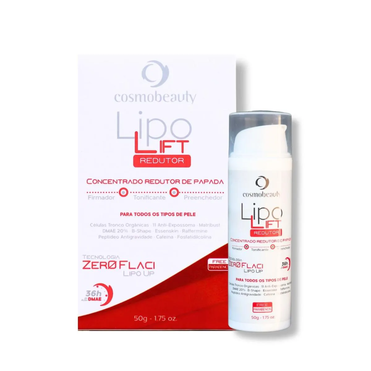 Cosmobeauty Booster Lipo Lift Redutor Firmador De Papada 50G