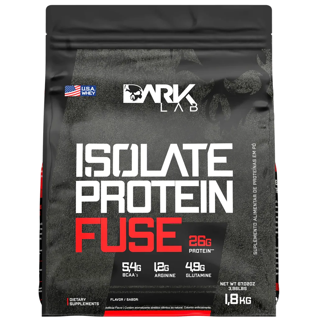 Whey Protein Isolado Fuse Dark Lab Cookies 1.8Kg