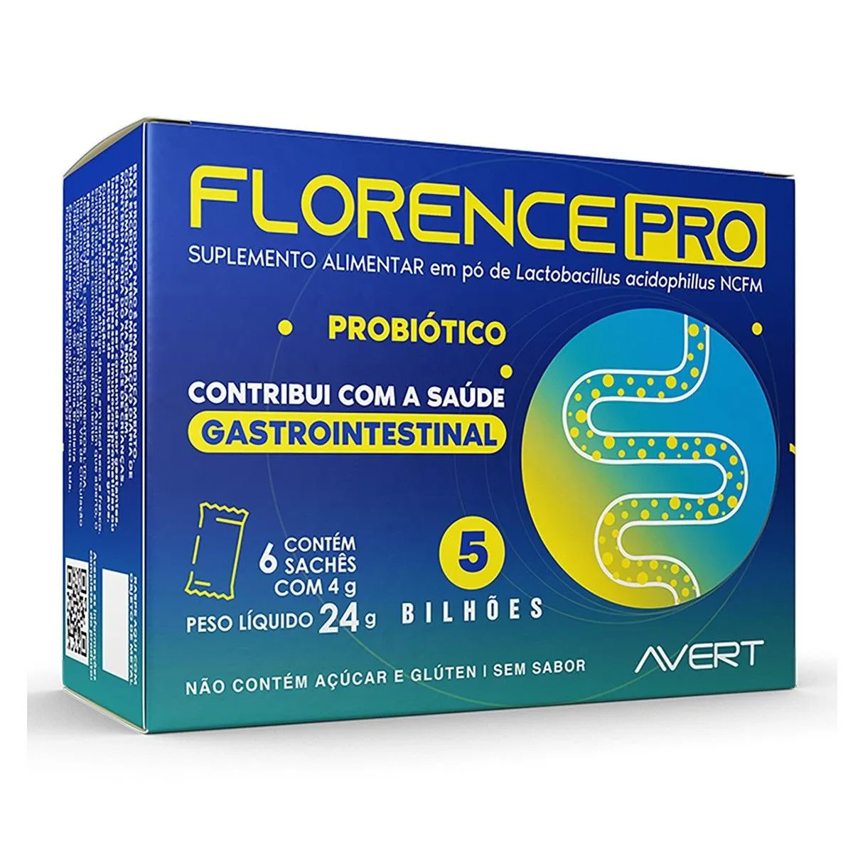 Suplemento Avert Florence Pro Flora Intestinal 6sachês