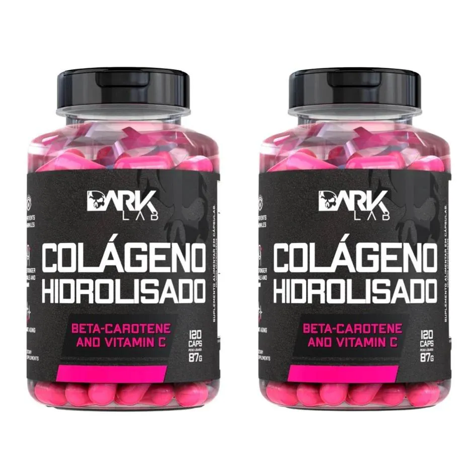 Kit 2x Colágeno Hidrolisado 120 Cápsulas