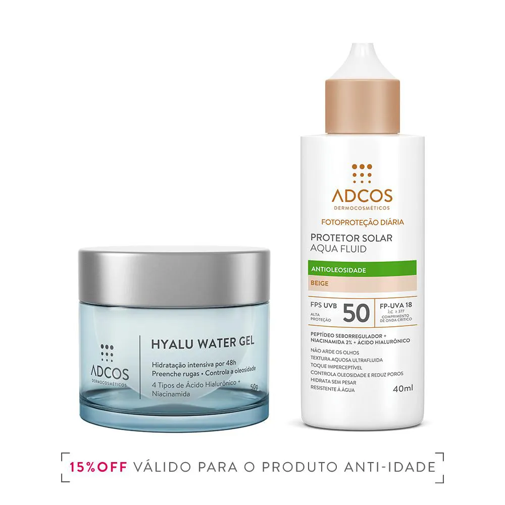 Dupla de Cuidados Anti-idade Matificante 40ml