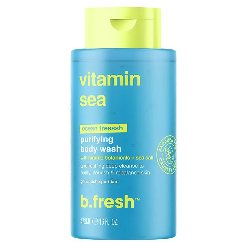 Body Wash Sabonete Corporal B.fresh Vitamin Sea 473ml