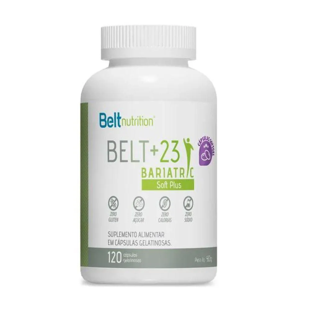 Belt +23 Bariatric Soft Plus C/120cps