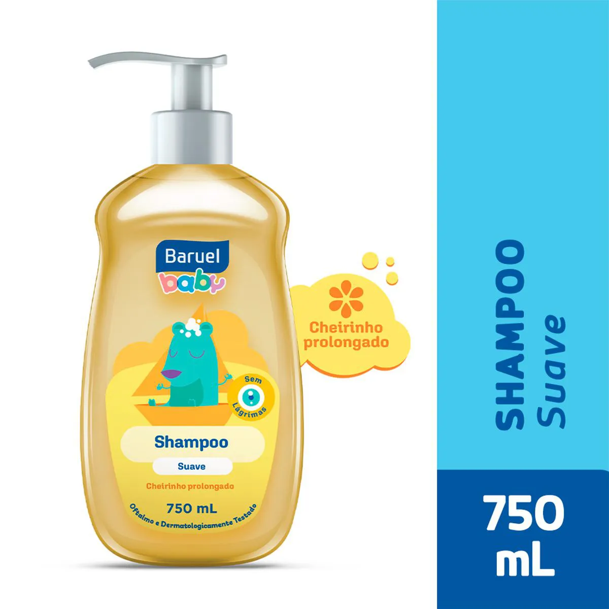 Shampoo Suave Baruel Baby 750ml