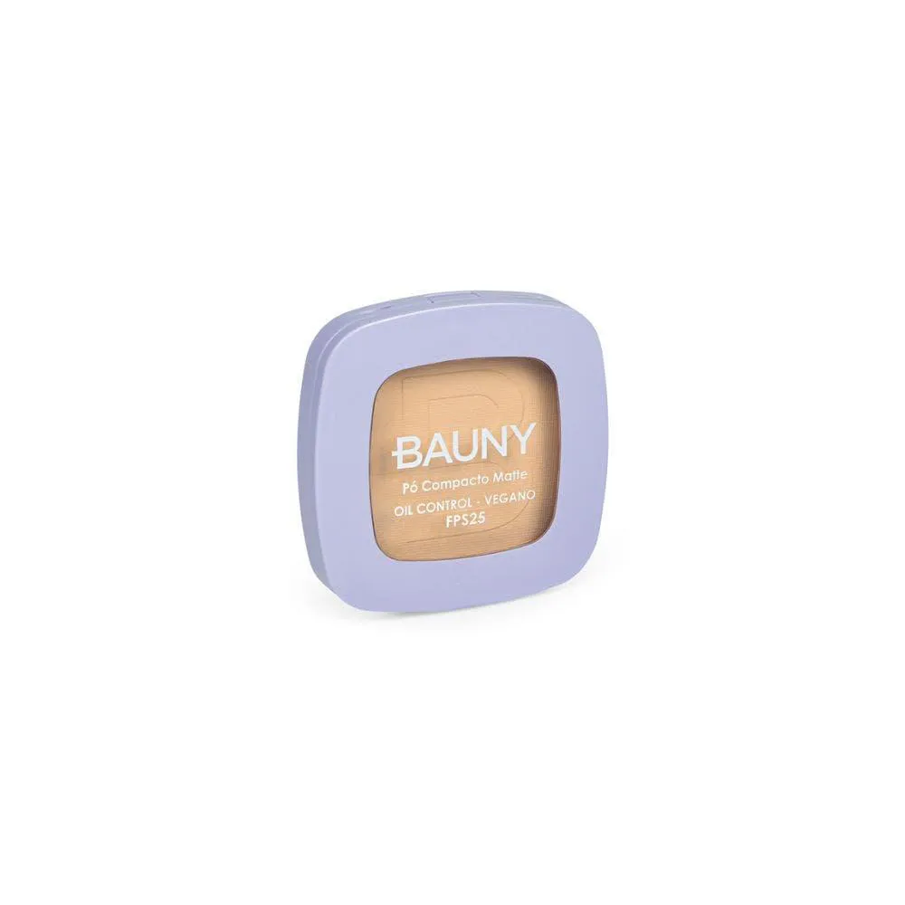 Pó Compacto Bauny Cosméticos Fps 25 Cor 040 10gr