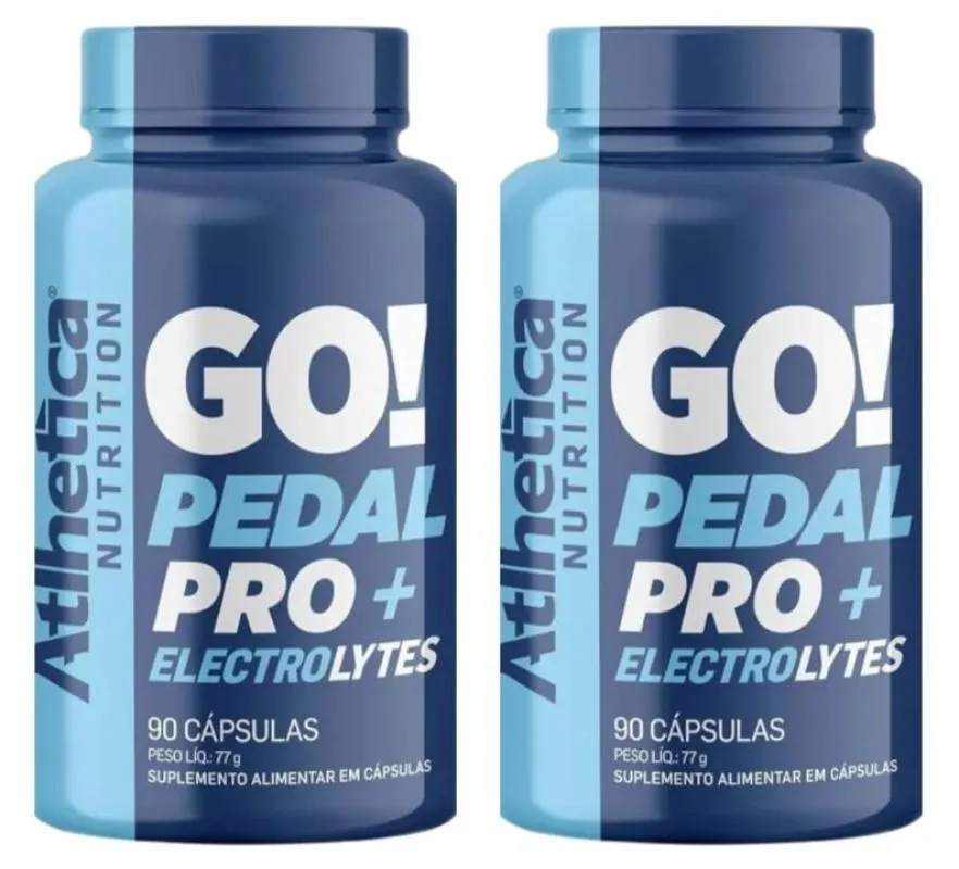 Kit 2 Go Pedal Pro + Electrolytes 90 Cáps - Atlhetica