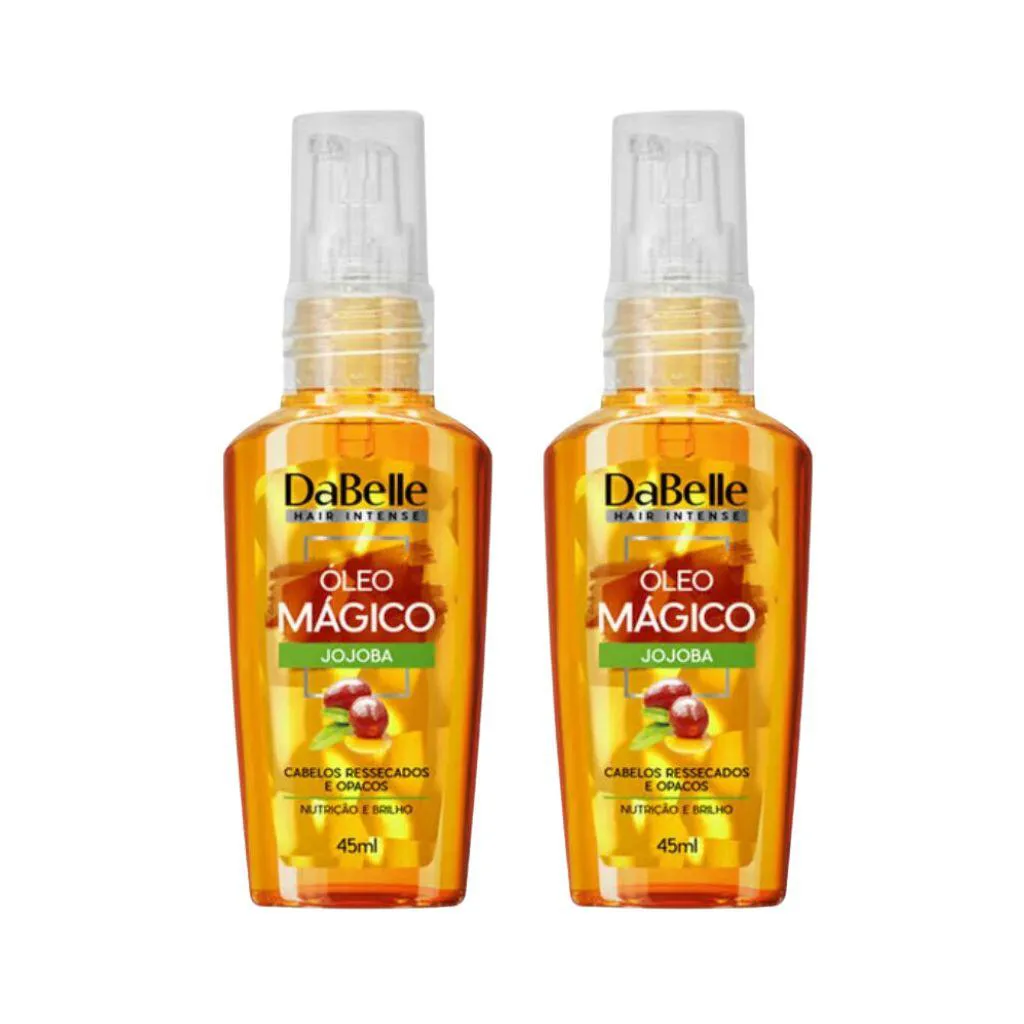 Oleo Capilar Dabelle 45ml Jojoba - Kit C / 2un