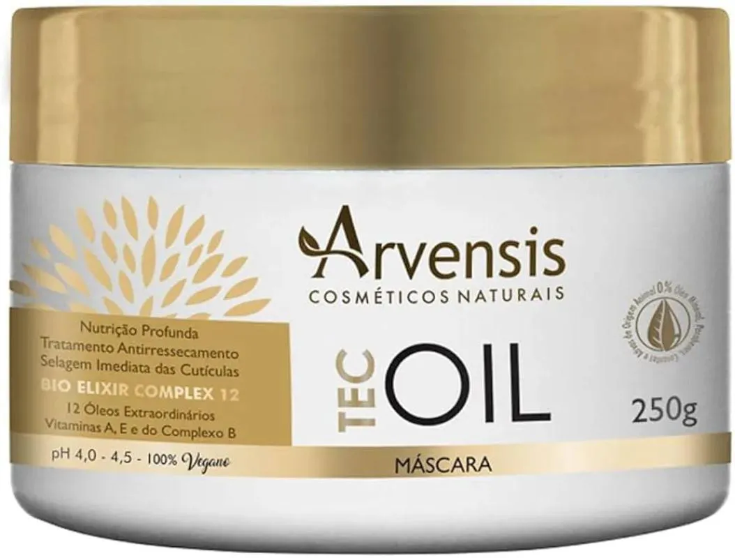 Mascara Tec Oil - 250g Arvensis