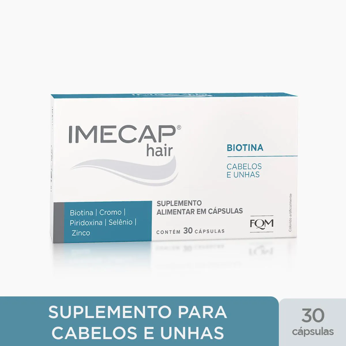 Suplemento Alimentar Imecap Hair Cabelos e Unhas 30 cápsulas