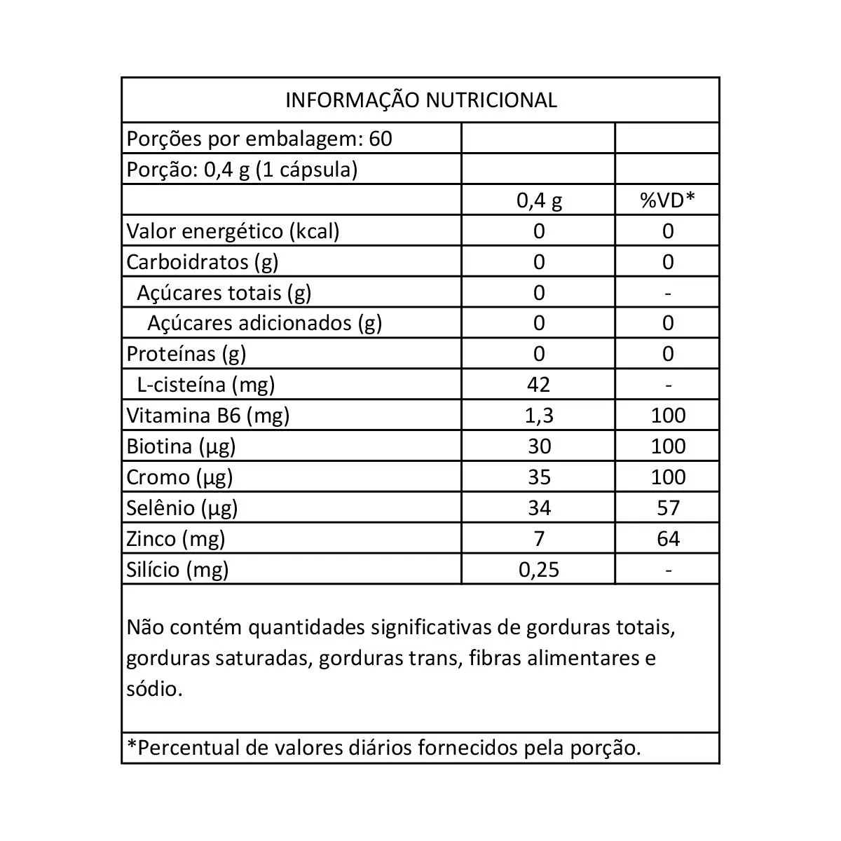 Suplemento Alimentar Imecap Hair Silício Orgânico 60 cápsulas