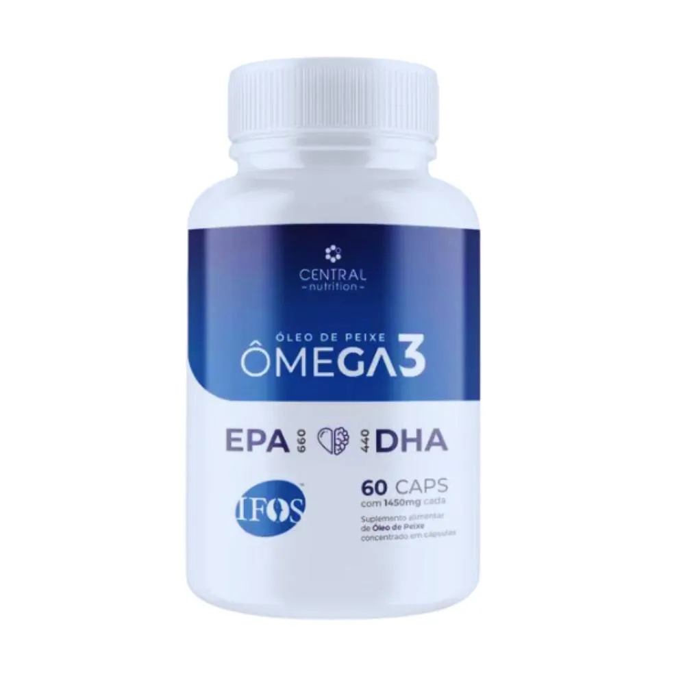 Omega 3 Ifos 660 Epa 440 Dha 60 cápsulas Central Nutrition