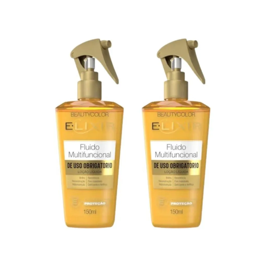 Fluido Capilar Beauty Color 150ml Elixir Multifuncional - 2un