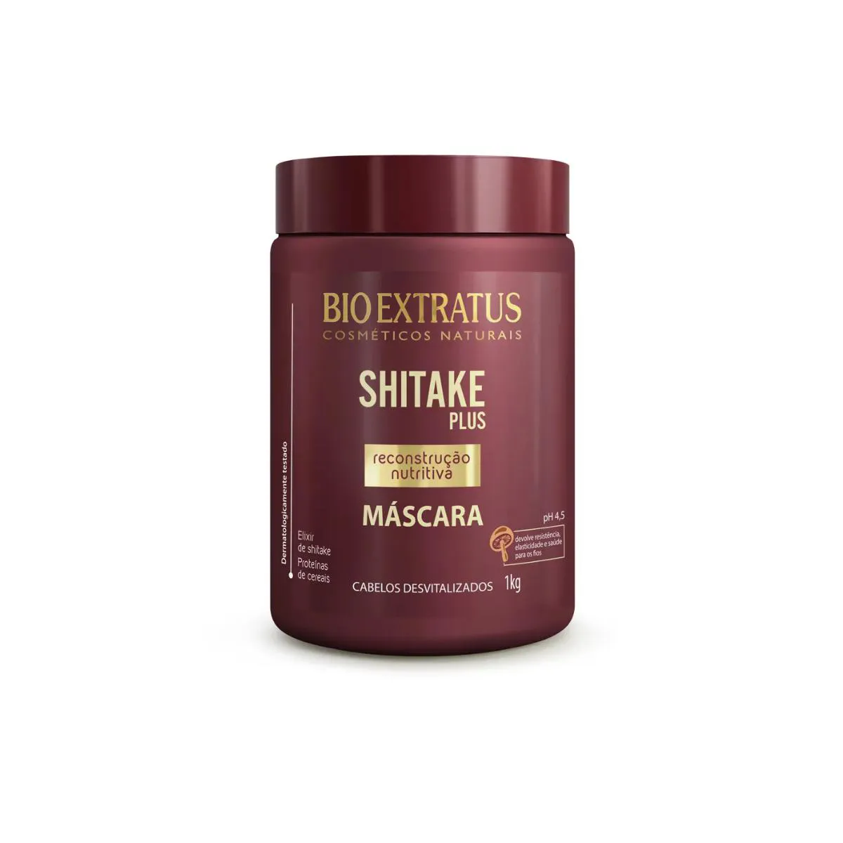 Mascara Shitake Plus 1kg - Bio Extratus