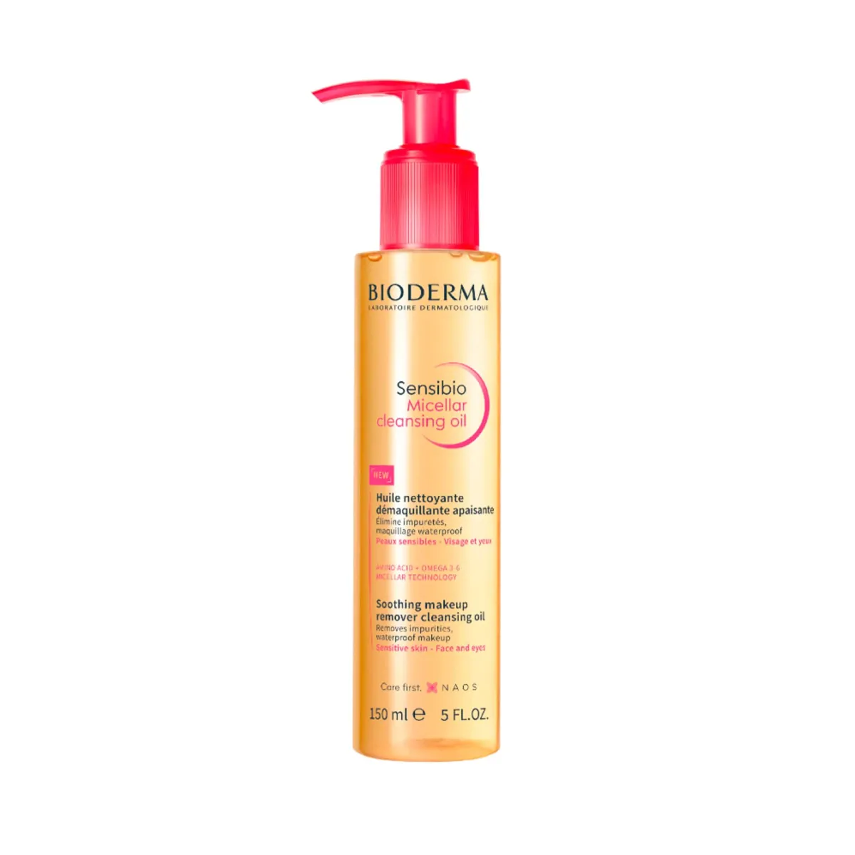 Óleo Micelar Demaquilante Bioderma Sensibio Micellar Cleasing Oil 150ml