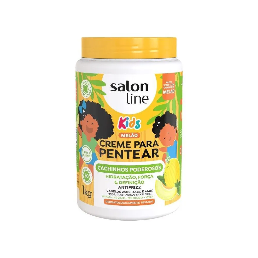 Creme para Pentear Cachinhos Poderosos Melão 1kg