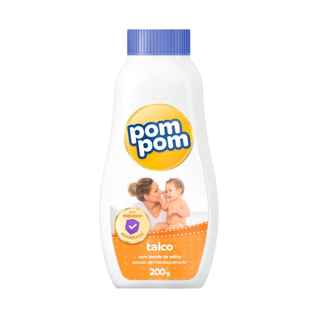 Kit Chá de Bebê Pom Pom Fralda XXG com Talco e Sabonete