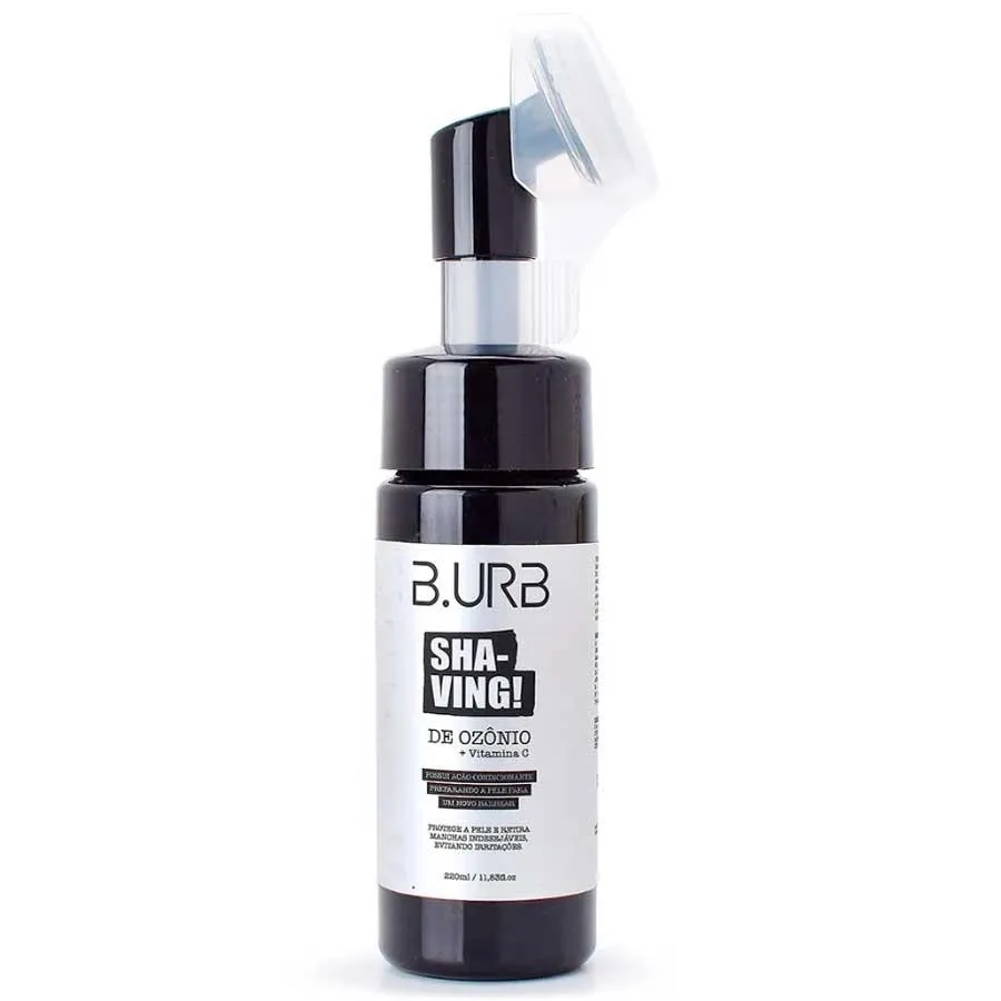 Shaving Espuma de Ozônio - Protege e Remove Manchas 220ml Barba Urbana B.urb