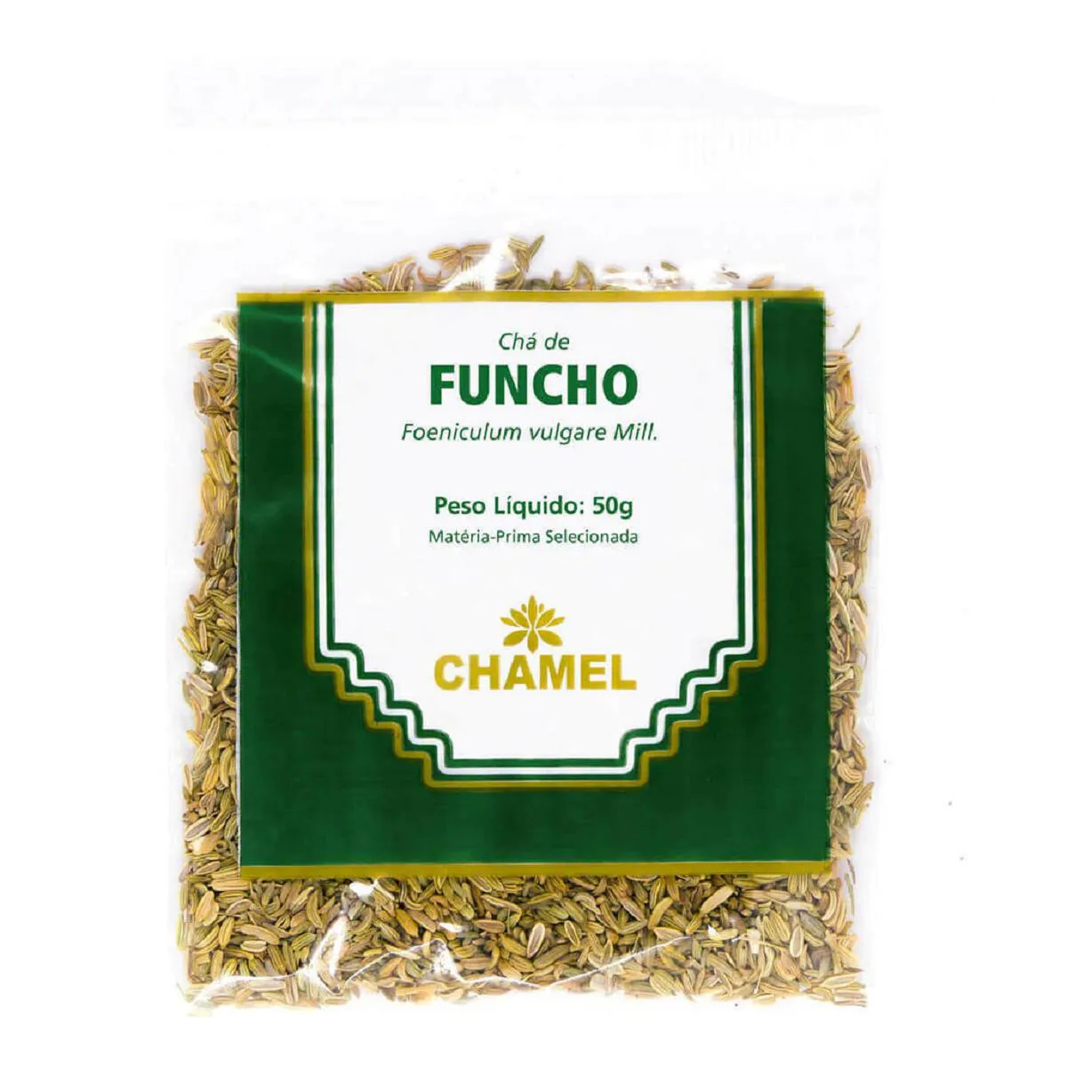 Pacote de Chá de Funcho 50g - Chamel