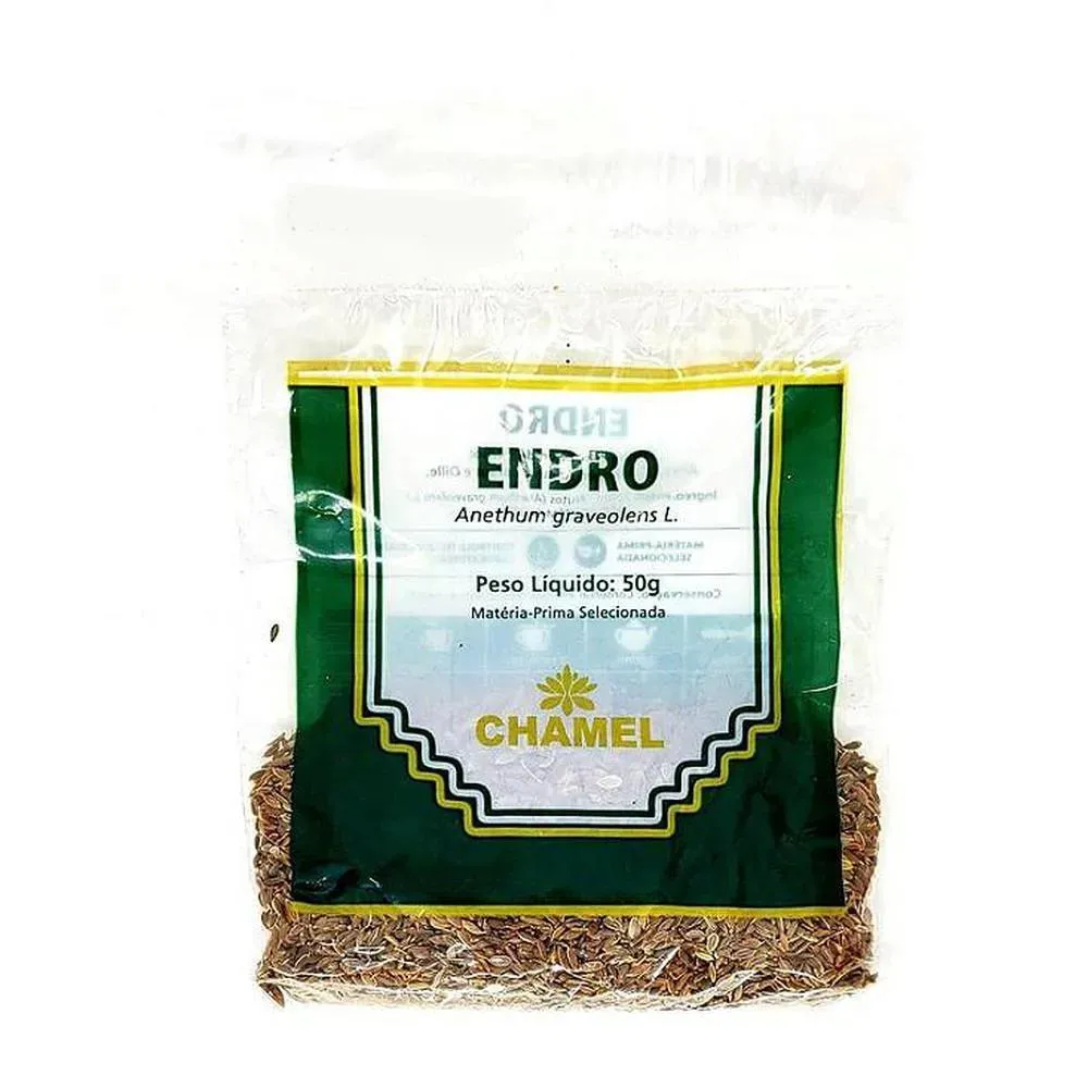 Pacote de Chá de Endro 50g - Chamel