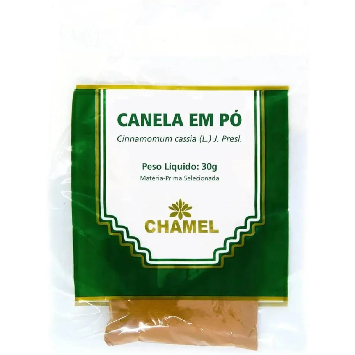 Pacote de Canela em Pó para Chá 30g - Chamel