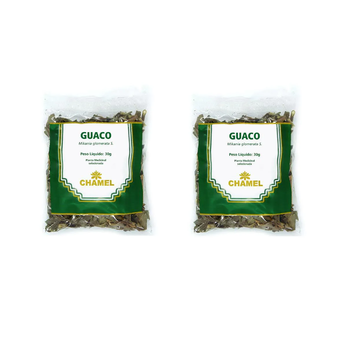 Kit 02 Pacote de Chá de Guaco 30g - Chamel