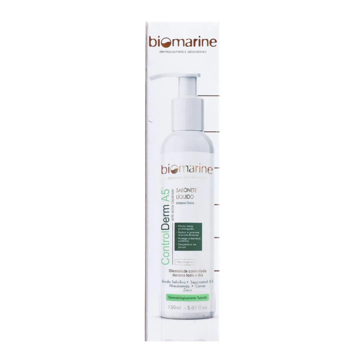 Biomarine Sabonete Facial Control Derm A5 Pele Oleosa 150ml