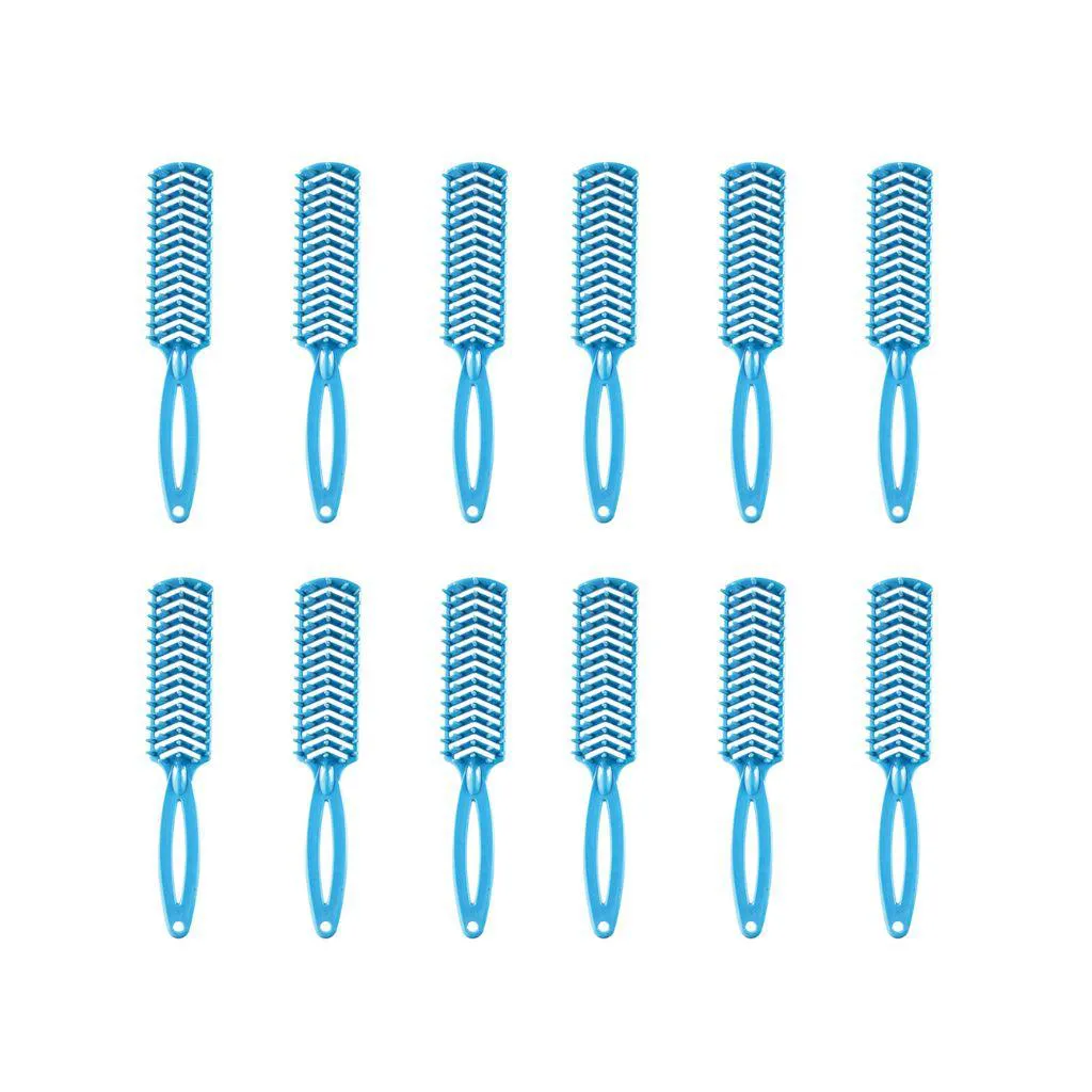 ESCOVA DE CABELO DARMA 303 RIGIDA RETA DESEMB - KIT C/ 12UN
