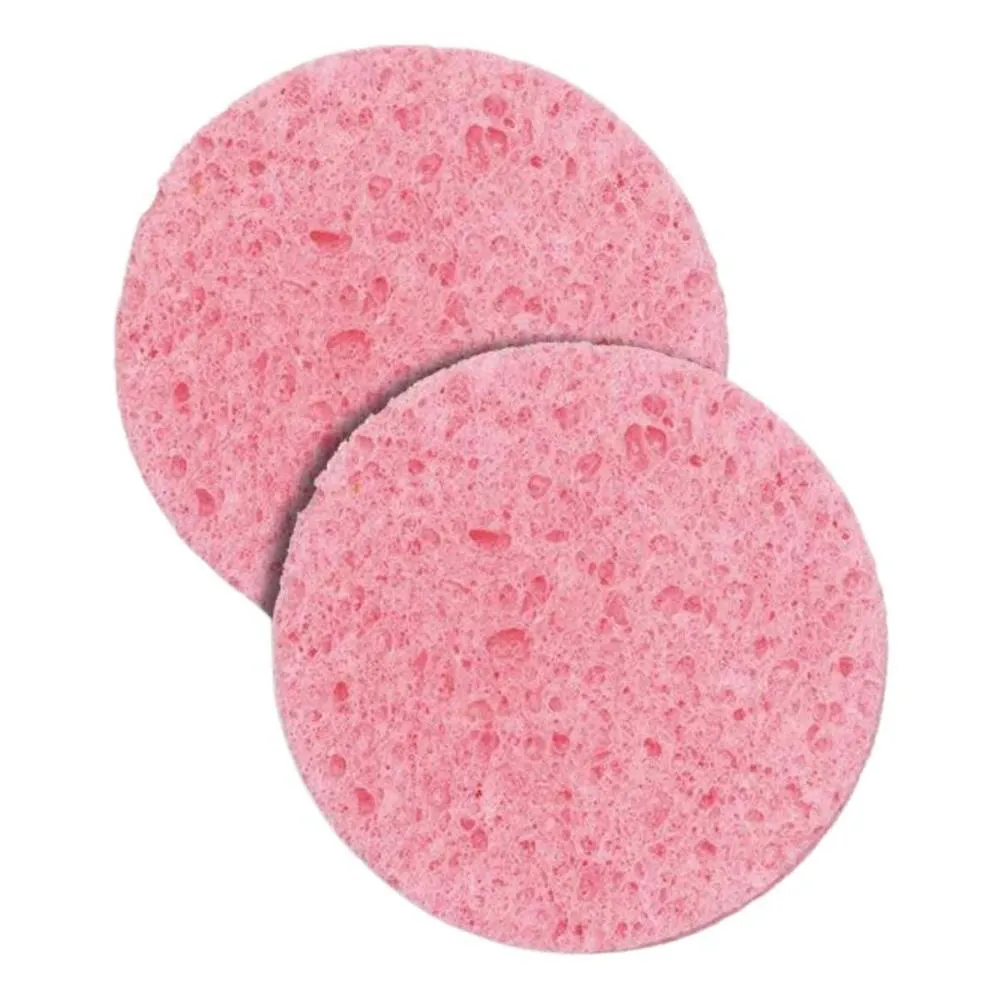 Esponja Celulose Facial Ricca Rosa C/2 Un