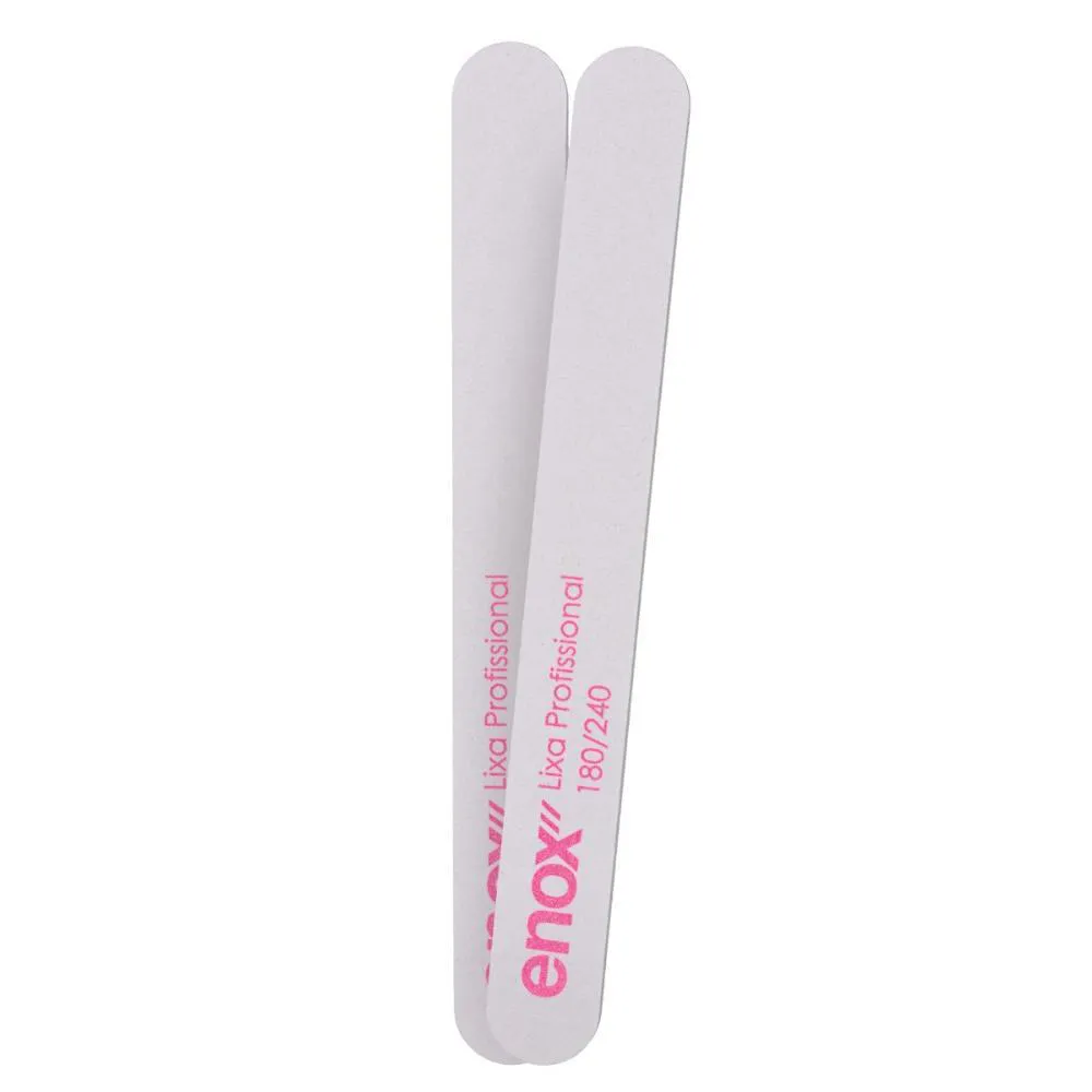 Lixa Profissional Enox Granulação Fina 180/240 Clássica C/2 Cód.634