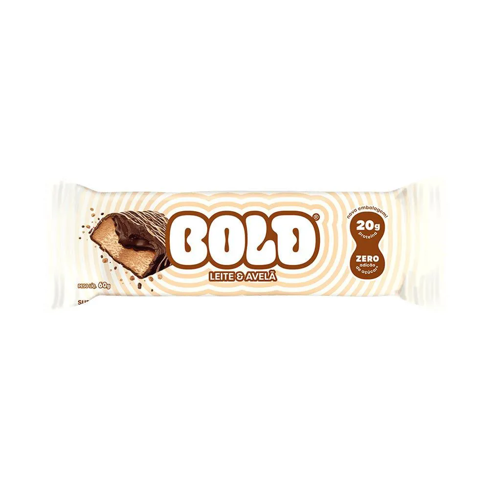 Bold Bar Leite & Avela 60g