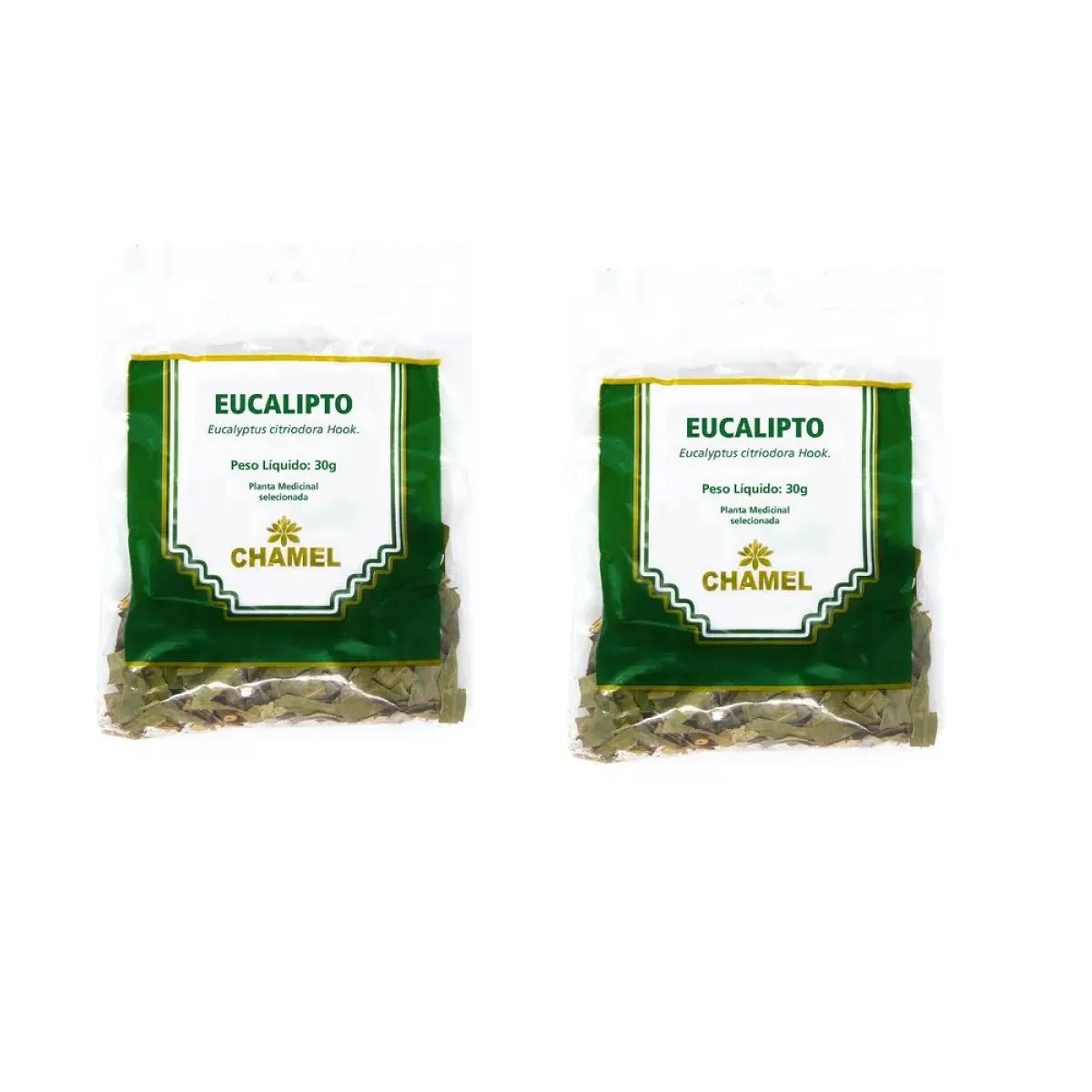 Kit 02 Pacote de Chá de Eucalipto 30g - Chamel