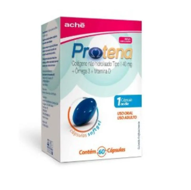 Protena 60caps - Colageno + Vit + Assos
