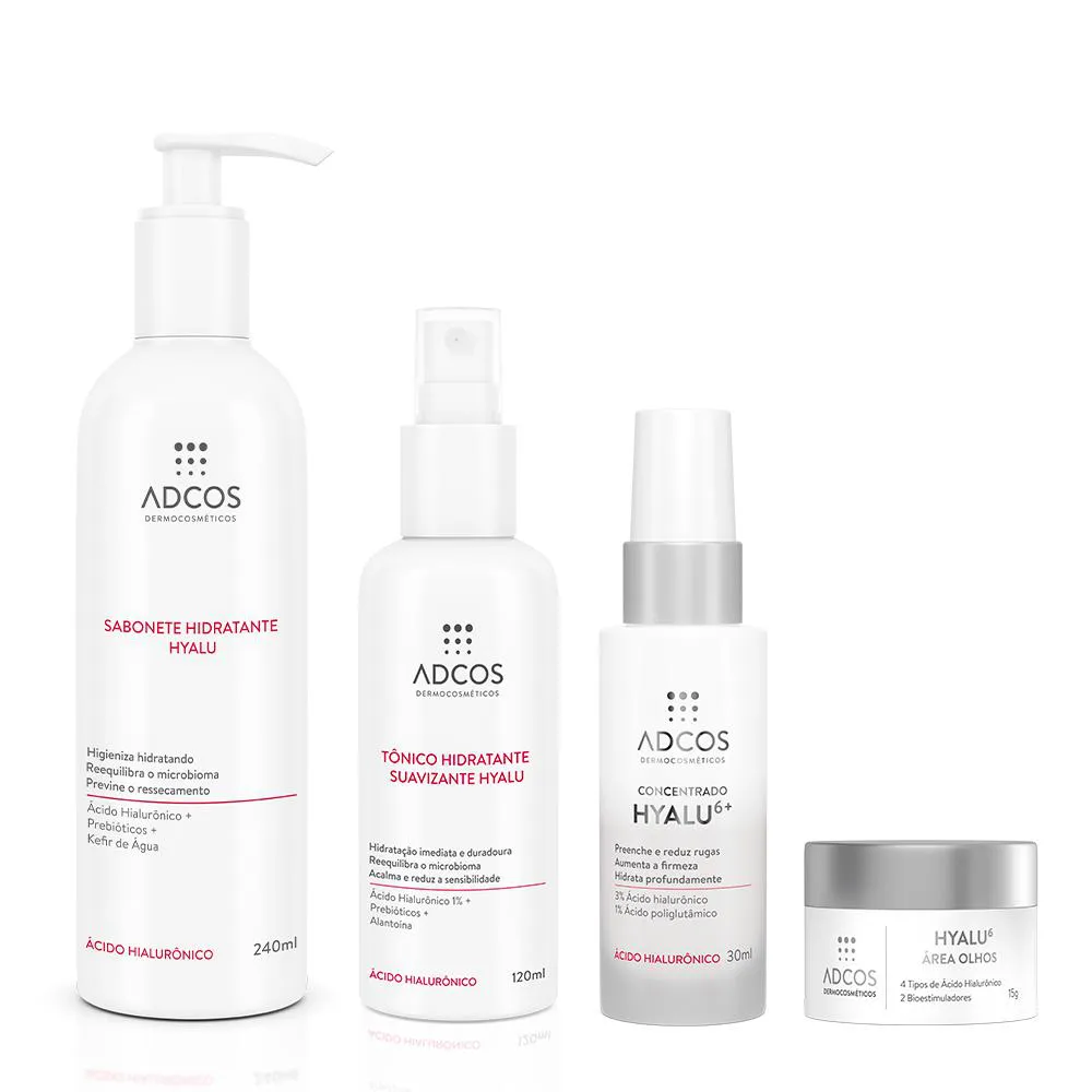 Kit Hyalu Facial 4 Itens