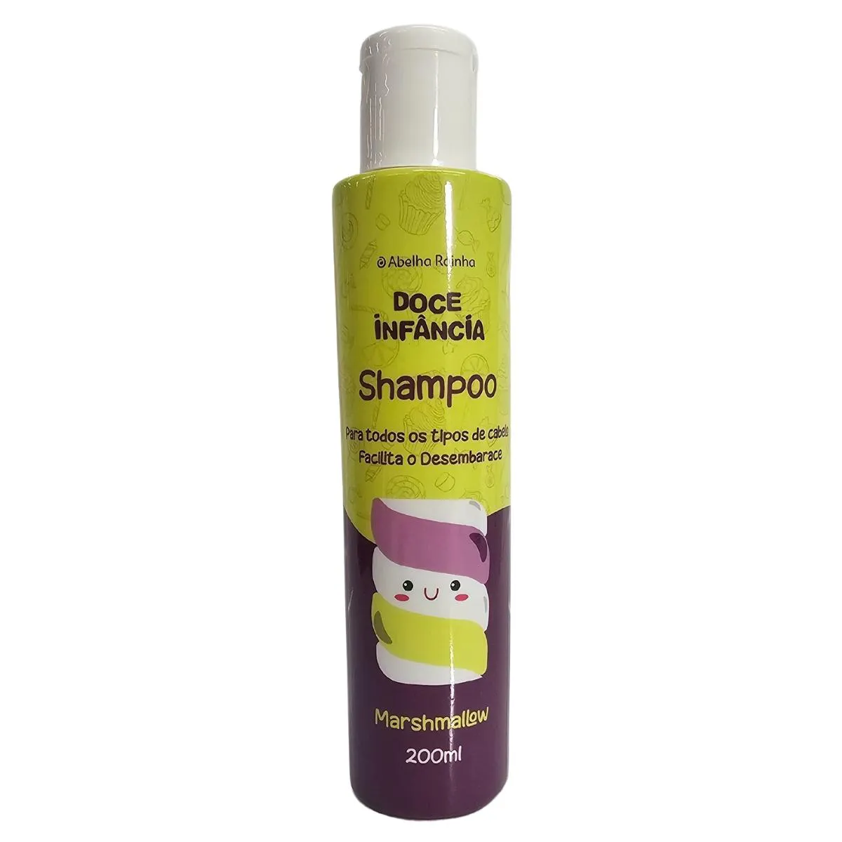 Shampoo Marshmallow Doce Infância Abelha Rainha 200ml