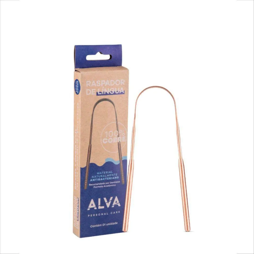 Alva Raspador de Língua Nulo